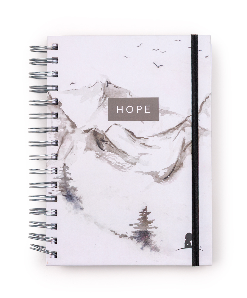 Primary image Serene Mountain HOPE Journal - Patient Art Inspired